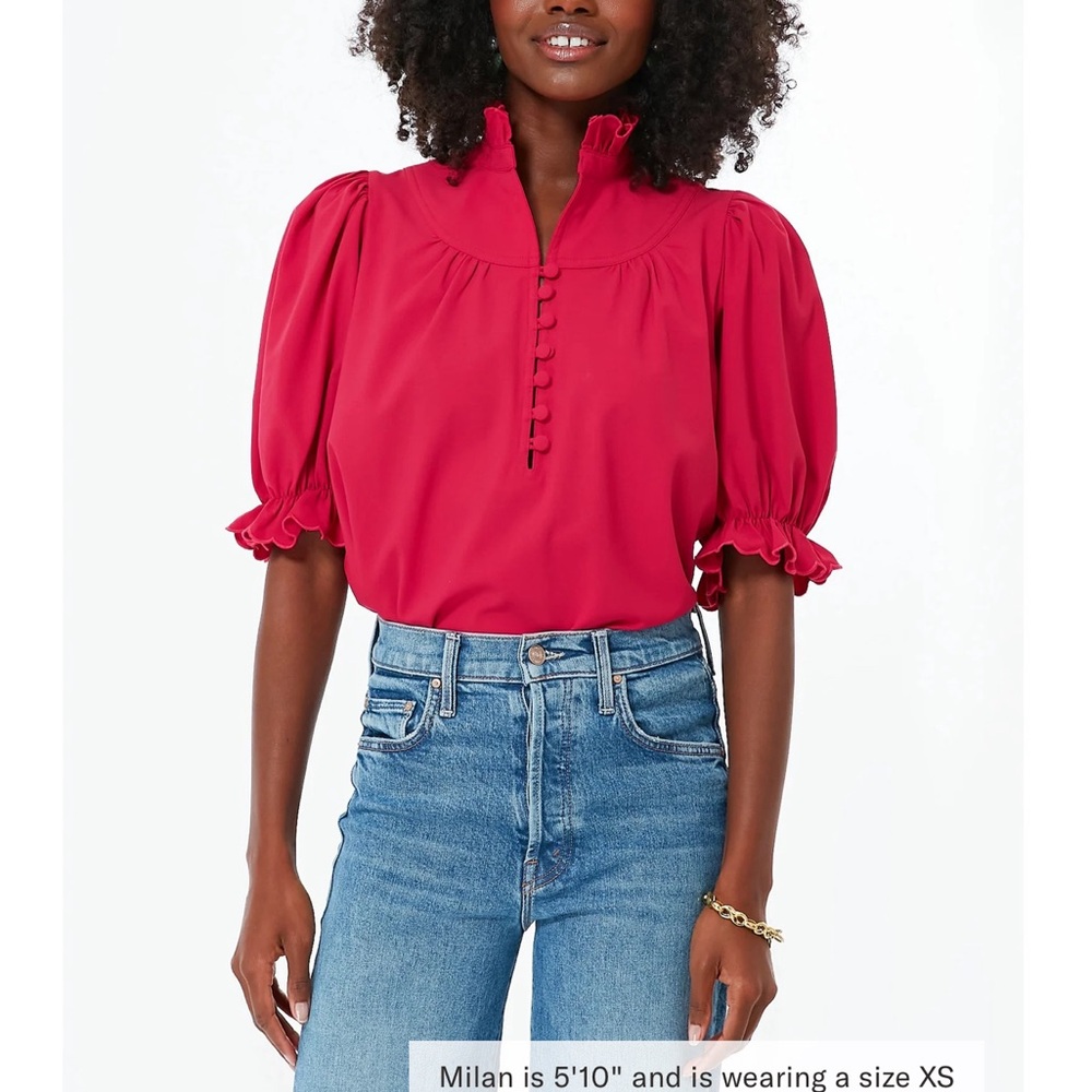 Pomander Place Tuckernuck Puff Sleeve Blouse